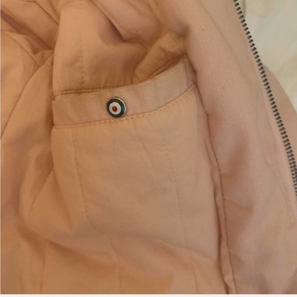 Adorable light pink Ben Sherman bomber with secret pocket. - Picture 5 of 8